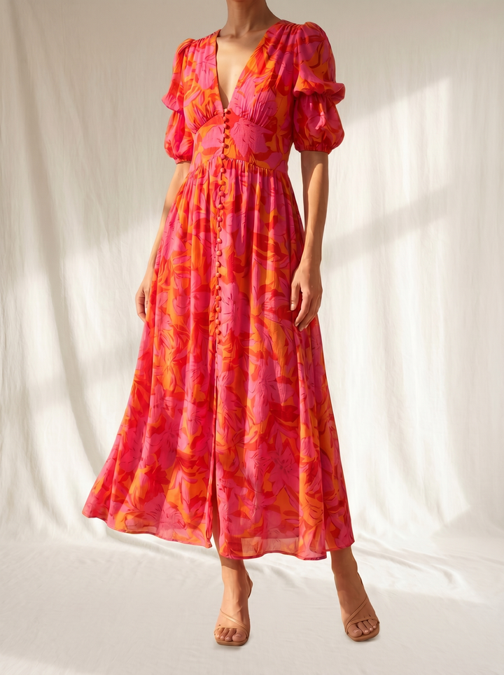 Harmony | Solar Glow Maxi Dress