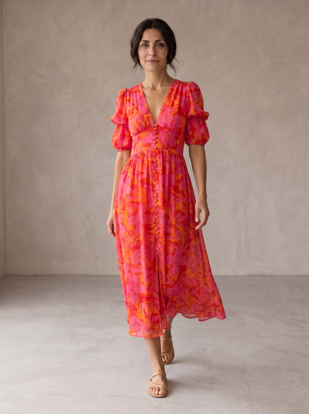 Harmony | Solar Glow Maxi Dress