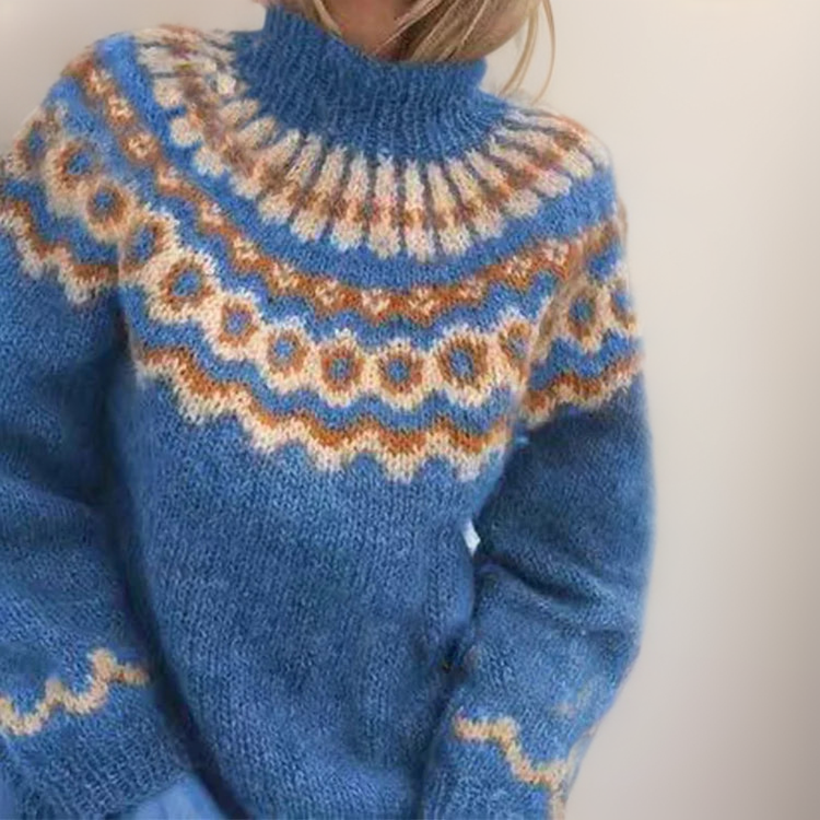 OLIVIA™ | Comfortable High Neck Jumper