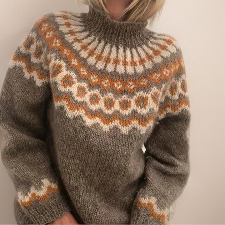 OLIVIA™ | Comfortable High Neck Jumper