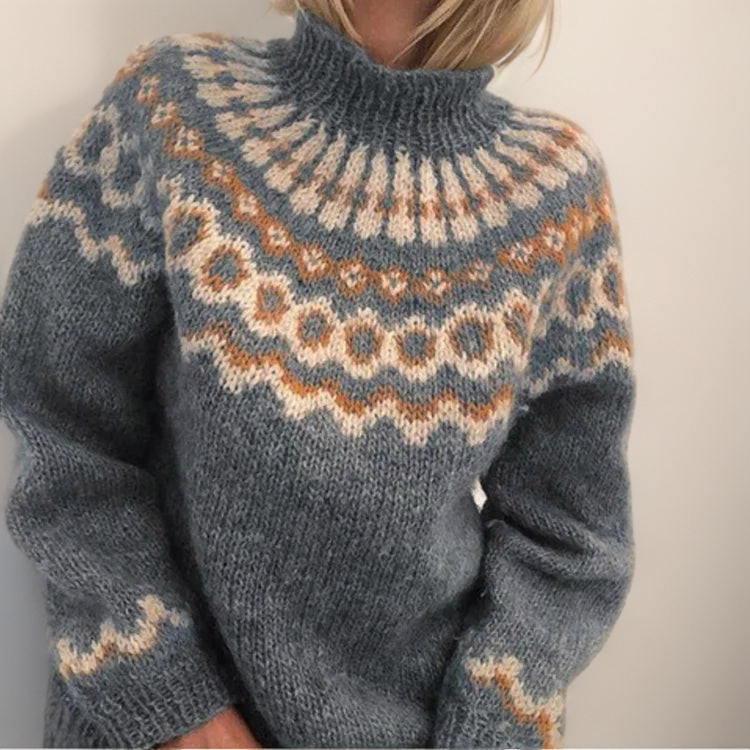 OLIVIA™ | Comfortable High Neck Jumper