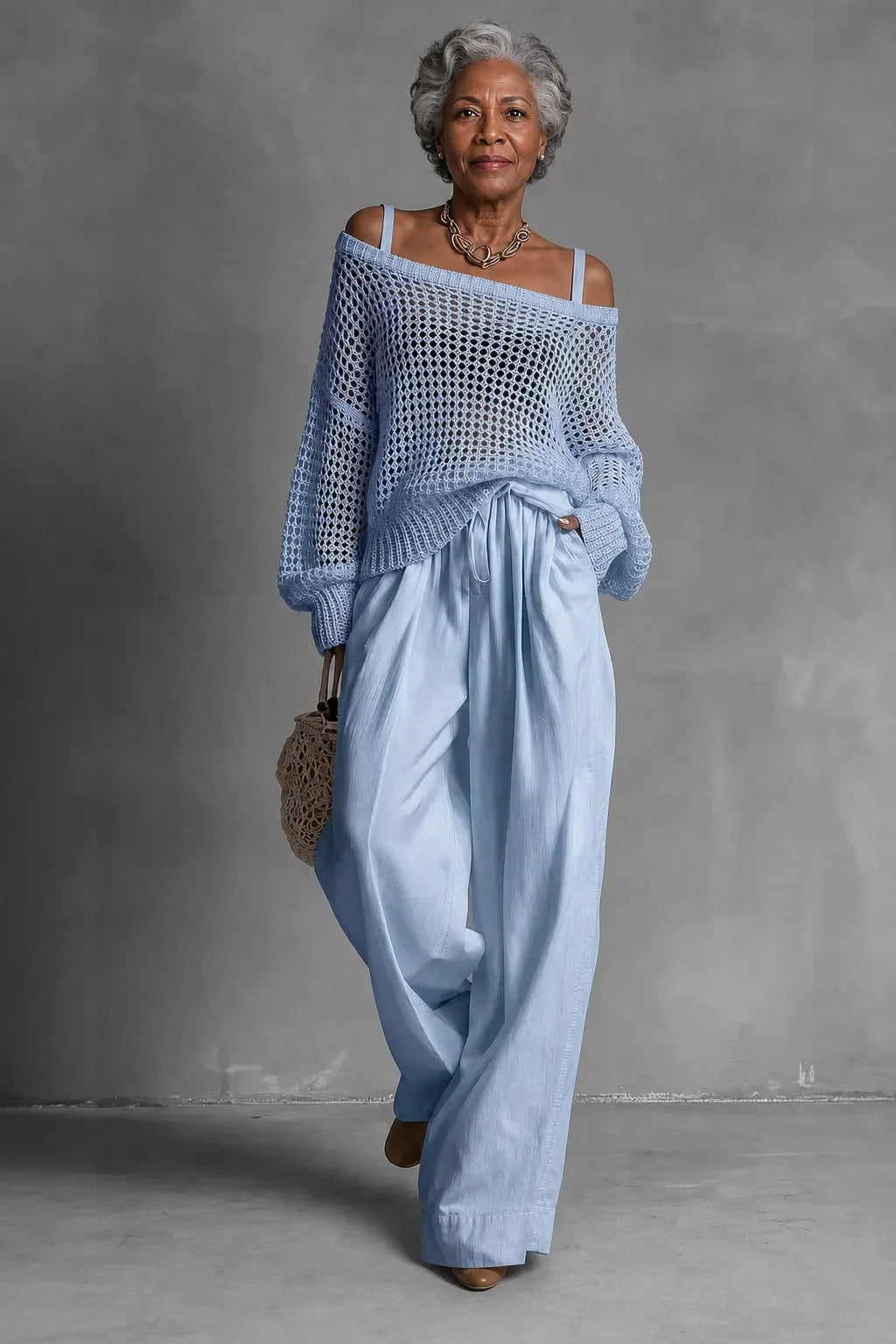 Claribel | Off-Shoulder Wide-Leg Set