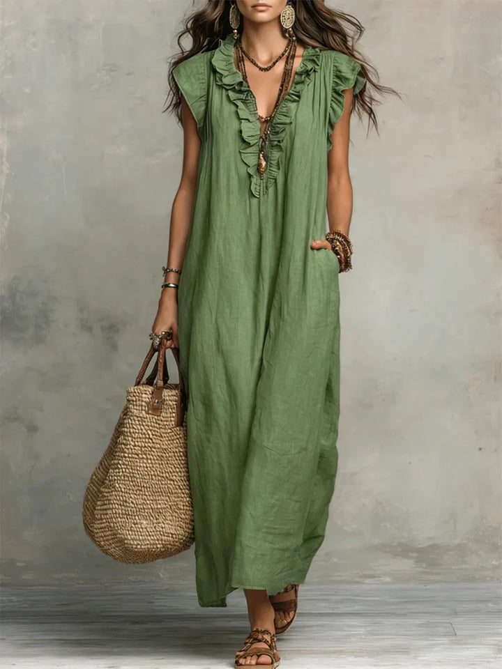 Camelia | Bohemian maxi dress