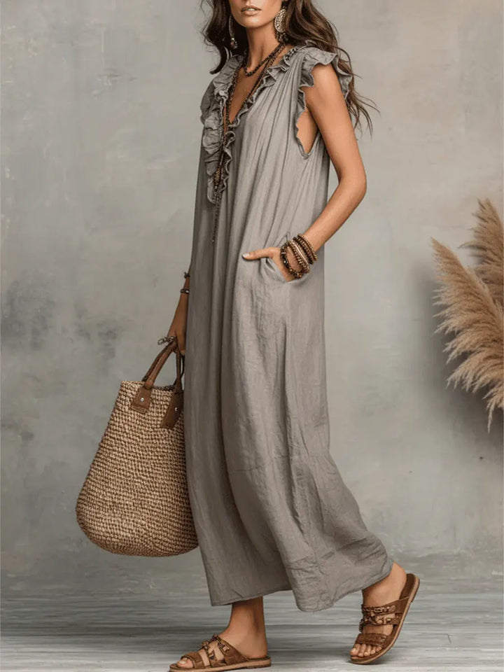 Camelia | Bohemian maxi dress