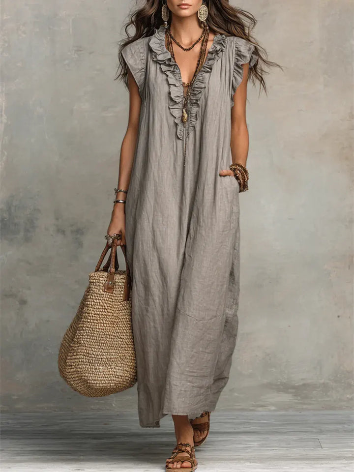 Camelia | Bohemian maxi dress