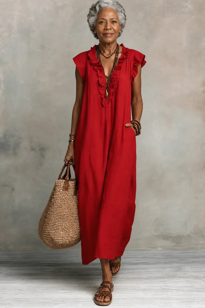 Saoirse | Weightless Boho Maxi Dress