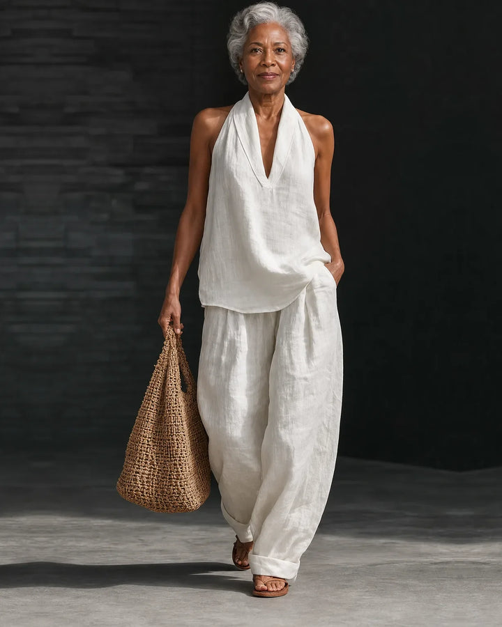 Cerys | Sleeveless Two-Piece Set