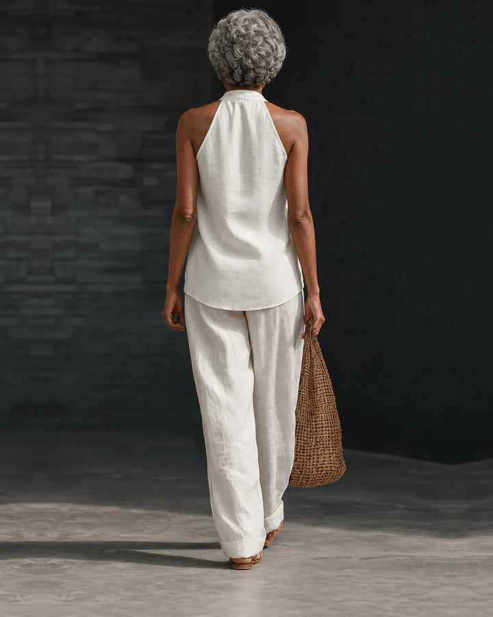 Cerys | Sleeveless Two-Piece Set